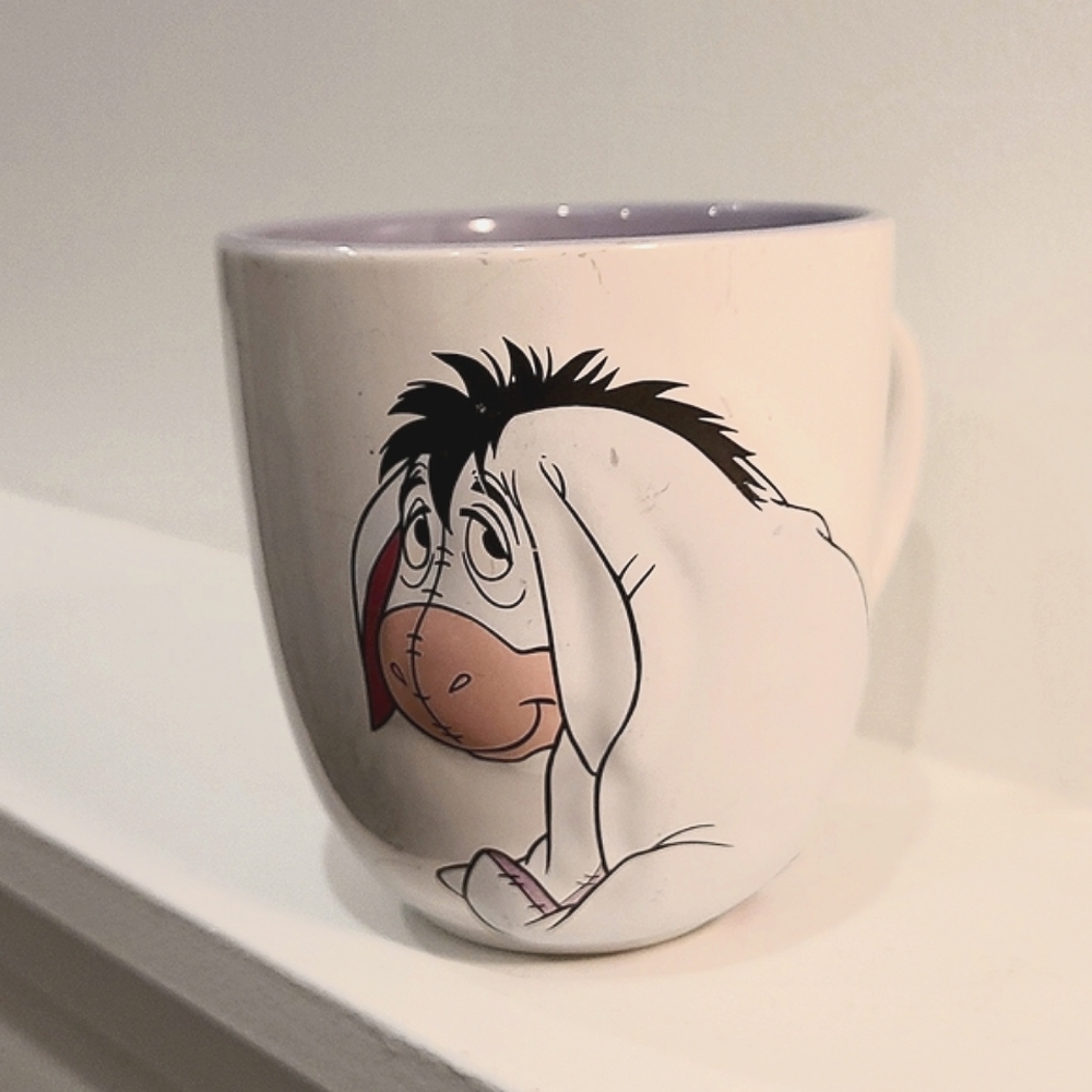 DISNEY oversized EEYORE mug
